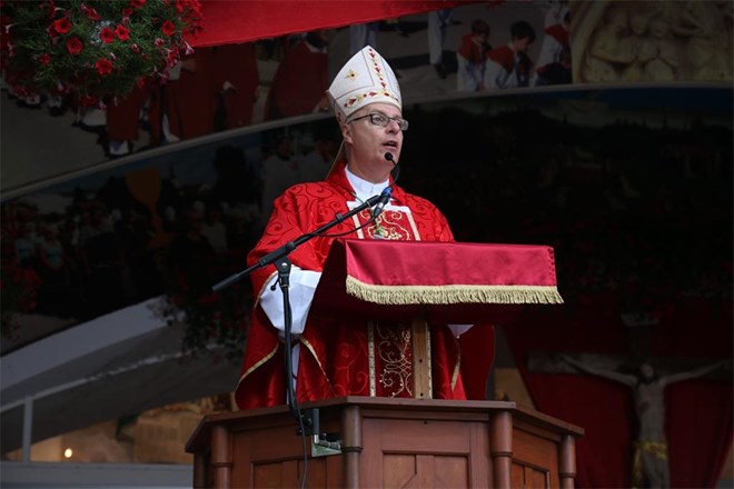 Mons. dr. Egidije Živković predvodio misno slavlje na Svetu nedjelju